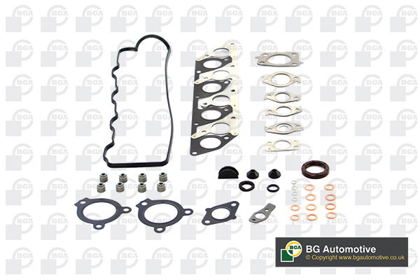 Комплект прокладок з різних матеріалів HEAD SET БЕЗ Г/Б MITSUBISHI CHALLENGER 1998-1999, L200 2001-2006 BGA (HN5345) BGA фото 2