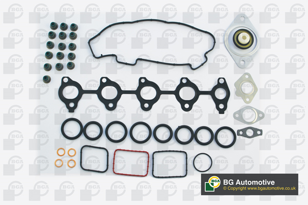Комплект прокладок з різних матеріалів HEAD PSA DV6TED4/DV6ATED4, FORD BGA (HN5386) BGA фото 2