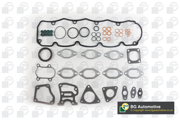Комплект прокладок з різних матеріалів HEAD IVECO 2.8TD 8140.23/8140.43, RENAULT S8U БЕЗ ПР. Г/Б BGA (HN5394) BGA фото 2