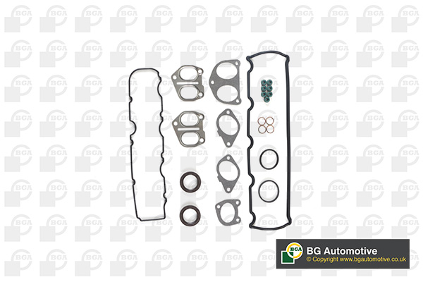 Комплект прокладок з різних матеріалів HEAD БЕЗ ПР. Г/Б PSA 1.9D DW8,TOYOTA 1WZ BGA (HN6348) BGA фото 2