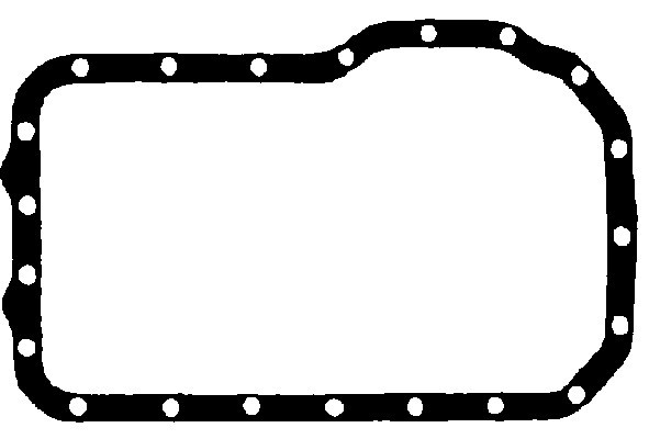 Прокладка піддону картера арамідна OIL PAN RENAULT F2N/F3N/F3R/F8M/F8Q/F7P/F7R BGA (OP1313) BGA фото 2