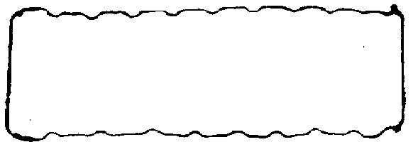 Прокладка піддону картера гумова OIL PAN FORD 2.0 DOHC 89- BGA (OP1358) BGA фото 2