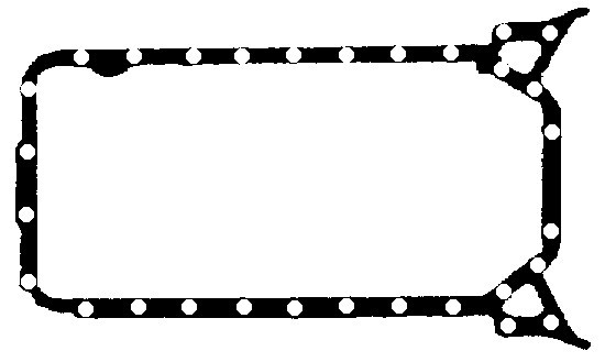 Прокладка піддону картера арамідна OIL PAN MB 2.0D/2.2D/2.3D OM601/OM604/M111, VW AGL BGA (OP2339) BGA фото 2