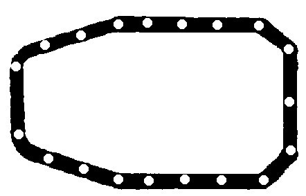 Прокладка піддону картера коркова OIL PAN IVECO 2.5D/TD/2.8TD 81 BGA (OP3378) BGA фото 2