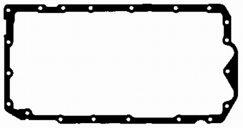 Прокладка піддону картера гумова BMW 1.6/2.0 1 SERIES 2009-, 3 SERIES 2011-, X3 2005-2006, Z4 2005 BGA (OP8348) BGA фото 2