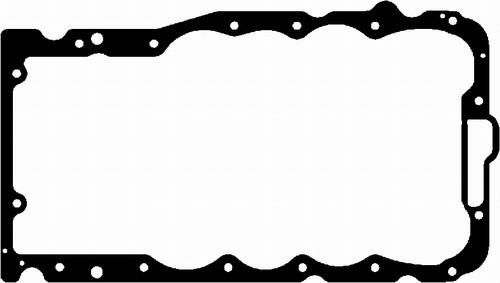 Прокладка піддону картера металева OIL PAN OPEL X12XE/Z12XE/Z12XEP/Z14XEP/Z14XEL BGA (OP9385) BGA фото 2