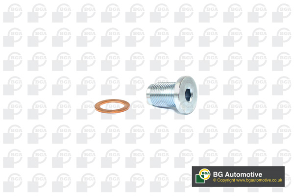 Пробка піддону автомобіля ALFA ROMEO 145 1999-2001, 146 1999-2001, 147 2009-2009, 155 1996- BGA (PK2201) BGA фото 2