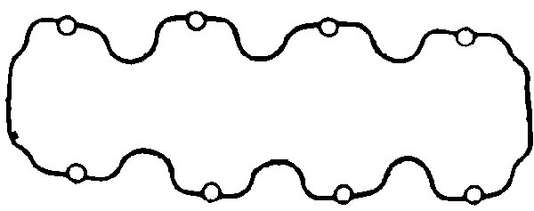 Прокладка клапанної кришки гумова КЛ. КР. OPEL 14SE/C14SE/C16NZ/C16SE/X16SZ/X16SZR BGA (RC2373) BGA фото 2