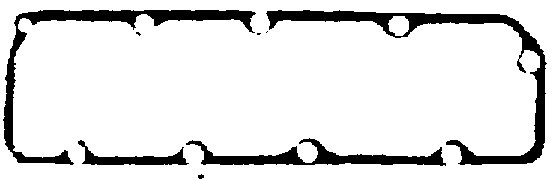 Прокладка клапанної кришки корково-гумова КЛАП.КР. FORD TRANSIT 2.5D/TD BGA (RC5309) BGA фото 2