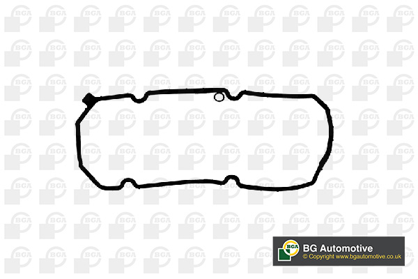 Прокладка клапанної кришки гумова КЛАП. КР. FIAT FIAT 1.4 350A1.000 BGA (RC5594) BGA фото 2