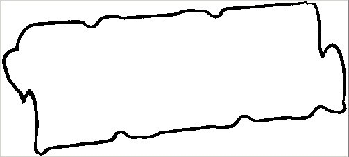 Прокладка клапанної кришки гумова MAZDA 3 2007-2009, 5 2005-2011, 6 2005-2008, MPV 2002-2005 BGA (RC7388) BGA фото 2