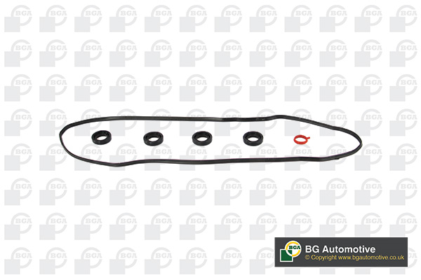 Комплект прокладок з різних матеріалів КЛАП. КР. (SET) TOYOTA AURIS 2013-, PRIUS 2009-, PRIUS+ 2012- BGA (RK2347) BGA фото 2