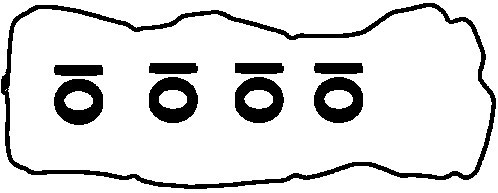 Комплект прокладок гумових КЛАП. КР. (SET) NISSAN PRIMERA 2002-2007 BGA (RK3339) BGA фото 2