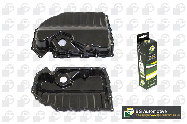 Піддон картера ДВЗ VOLKSWAGEN EOS 2009-2011, GOLF 2008-2009, JETTA 2006-2011, PASSAT BGA (SP0117) BGA фото 2