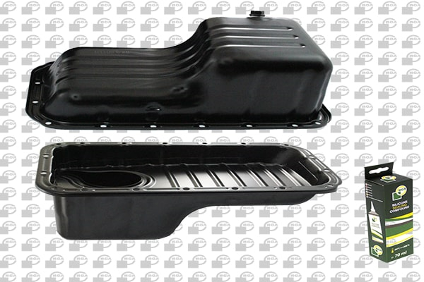 Піддон картера ДВЗ CHEVROLET AVEO B12D1 2008 BGA (SP1202) BGA фото 2