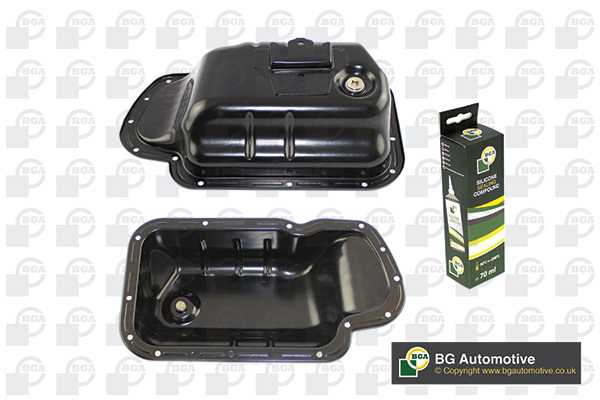 Піддон картера ДВЗ CITROEN AX 1989-1994, BERLINGO 2008-2010, BX 1983-1991, C2 2005-2 BGA (SP1400) BGA фото 2