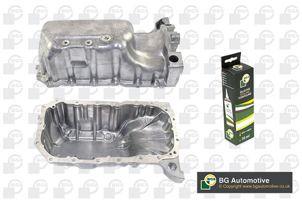 Піддон картера ДВЗ CITROEN BERLINGO 2008-2012, C2 2004-2010, C3 2002-2010, C3 PLURIE BGA (SP1405) BGA фото 2