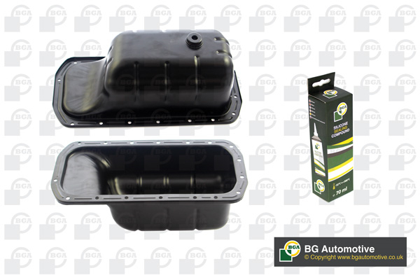 Піддон картера ДВЗ PSA/FORD 1.4/1.6HDI 03- BGA (SP1420) BGA фото 2