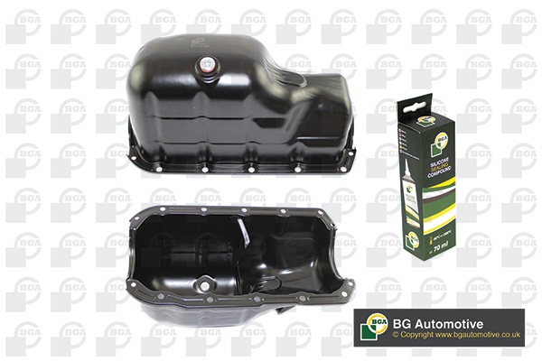 Піддон картера ДВЗ FIAT BRAVA 1998-2002, BRAVO 1998-2002, DOBLO 2004-2005, GRANDE PU BGA (SP2204) BGA фото 2