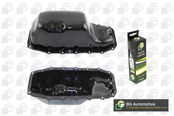 Піддон картера ДВЗ FIAT 500 2009-2010, DOBLO 2006-2010, GRANDE PUNTO 2007-2011, IDEA BGA (SP2210) BGA фото 2
