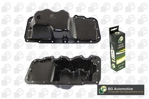 Піддон картера ДВЗ FORD FOCUS 2002-2005, FOCUS RS 2002-2003, TRANSIT CONNECT 2002-20 BGA (SP2301) BGA фото 2