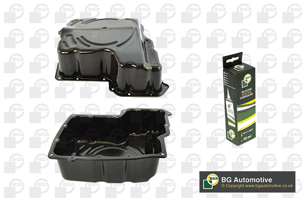 Піддон картера ДВЗ FORD TRANSIT 2011-, TRANSIT TOURNEO 2011- BGA (SP2319) BGA фото 2