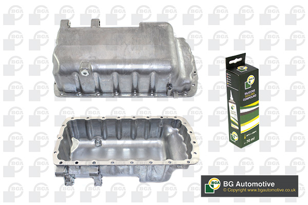 Піддон картера ДВЗ PSA 1.9/2.0HDI C5 2001-2004, JUMPY 04-07 XSARA -02 BGA (SP6700) BGA фото 2