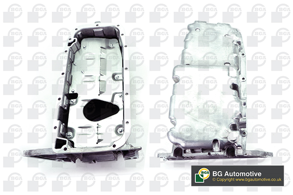 Піддон картера ДВЗ OPEL / VAUXHALL ASTRA 2001-2006, VECTRA 2001-2002, ZAFIRA 2002-20 BGA (SP9511) BGA фото 2