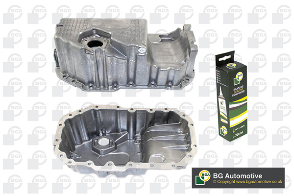 Піддон картера ДВЗ VOLKSWAGEN GOLF 2006-2009, GOLF PLUS 2006-2009, JETTA 2007-2009, BGA (SP9600) BGA фото 2
