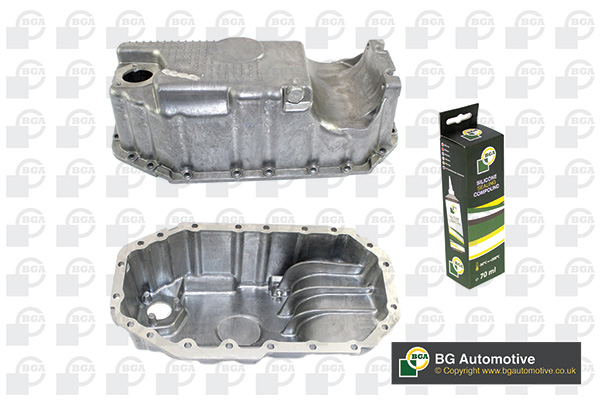 Піддон картера ДВЗ VAG 1.4/1.6 AXP/BCA BORA 2000-2005, GOLF 2000-2006 BGA (SP9611) BGA фото 2