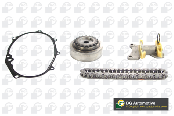 Комплект привідного ланцюга VW PASSAT B6 (3C2) 2.0 TFSI 2005.07 - 2010.07 BGA (TC0110VFK) BGA фото 2