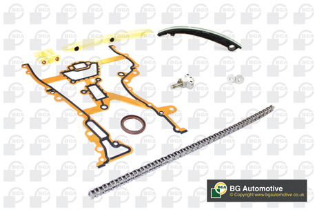 Комплект привідного ланцюга К-КТ ЛАНЦЮГА OPEL Z10XEP/Z12XE/Z12XEP/Z14XEP (С ПРОКЛАДКОЙ, БЕЗ Ш BGA (TC0235K) BGA фото 2