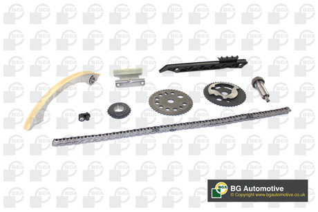Ланцюг з натягувачем в комплекті OPEL VECTRA C (Z02) 2.2 DGI (F69) 2003.10 - 2008.08 BGA (TC0255FK) BGA фото 2
