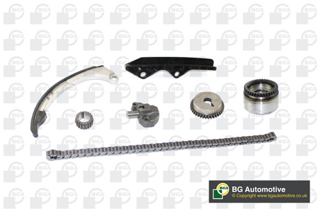 К-кт ланцюга NISSAN CG10DE/CR10DE/CR12DE/CR14DE BGA (TC0260VFK) BGA фото 2