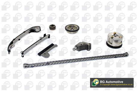 Ланцюг з натягувачем в комплекті NISSAN ALMERA II (N16) 1.5 2002.10 - 2006.09 BGA (TC0265VFK) BGA фото 2