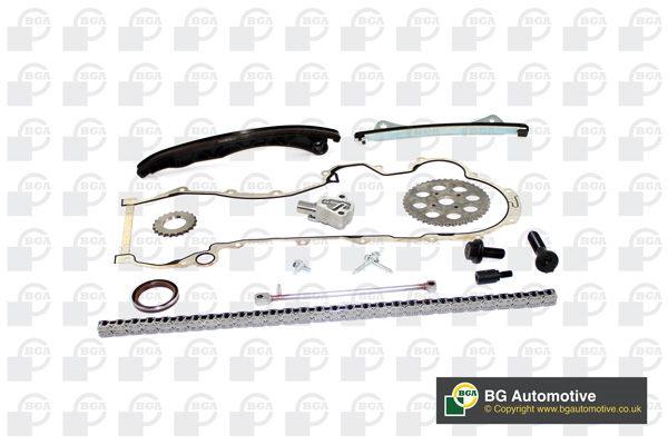 Комплект привідного ланцюга К-КТ FIAT/OPEL 199A2/199B1/169A1/169A4/A13DTE/Z13DTH BGA (TC0380FK) BGA фото 2