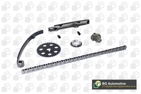 Ланцюг з натягувачем в комплекті FORD MAVERICK (UDS, UNS)NISSAN PICK UP (D21), PICK UP (D22), PRAI BGA (TC0655FK) BGA фото 2