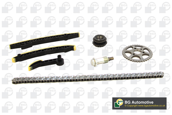 Ланцюг з натягувачем в комплекті MERCEDES-BENZ VITO ФУРГОН (W638) 110 CDI 2.2 (638.094) 1999.03 - BGA (TC1015FK) BGA фото 2