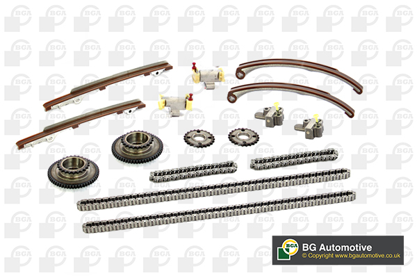 Комплект привідного ланцюга LAND ROVER RANGE 4.2 (4196CC) 2005-2010 BGA (TC4201FK) BGA фото 2