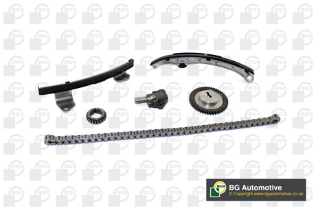 Ланцюг з натягувачем в комплекті MAZDA 3 (BK) 1.6 (BK14) 2003.10 - 2009.06 BGA (TC5400FK) BGA фото 2