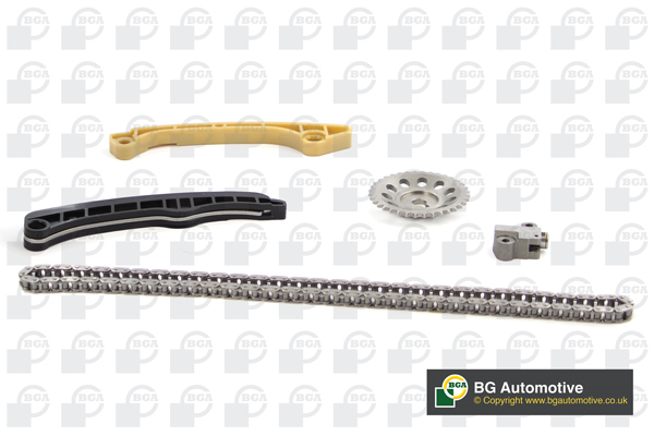 Комплект привідного ланцюга MITSUBISHI COLT 4A90 2004-2012 BGA (TC6101FK) BGA фото 2