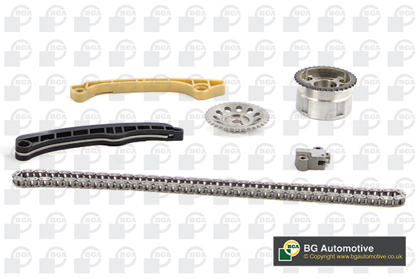 Комплект привідного ланцюга MITSUBISHI COLT 3A91 2004-2012 BGA (TC6101VFK) BGA фото 2