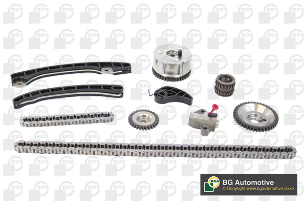Ланцюг з натягувачем в комплекті NISSAN NOTE (E11, NE11) 1.6 2006.03 - 2012.06 BGA (TC6300VFK) BGA фото 2