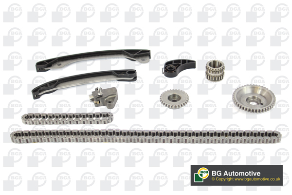 Ланцюг з натягувачем в комплекті RENAULT SCENIC III (JZ0/1_) 1.4 16V (JZ0F, JZ1V) 2009.02 - 2016.0 BGA (TC7300FK) BGA фото 2
