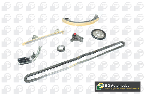 Ланцюг з натягувачем в комплекті TOYOTA YARIS (_P9_) 1.3 VVT-I (SCP90_, SCP90R) 2005.08 - 2010.11 BGA (TC9100FK) BGA фото 2