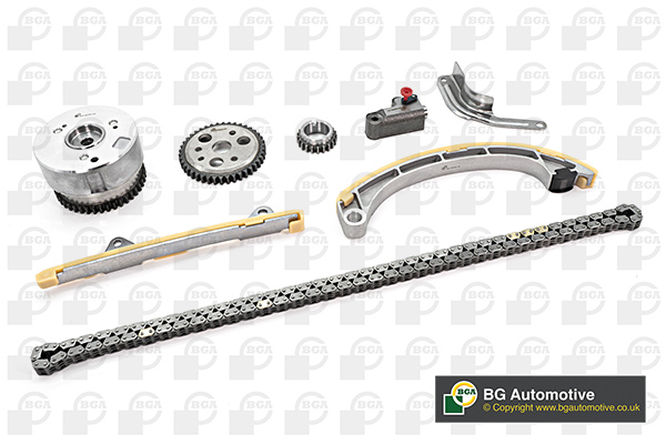 Ланцюг з натягувачем в комплекті TOYOTA YARIS (_P9_) 1.3 VVT-I (SCP90_, SCP90R) 2005.08 - 2010.11 BGA (TC9100VFK) BGA фото 2