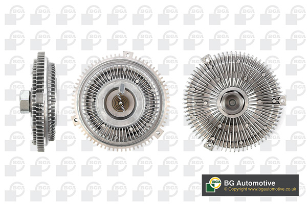 Муфта вентилятора BMW 3 SERIES 2005-2007, 5 SERIES 1992-1995, 7 SERIES 1990-1994, Z BGA (VF9607) BGA фото 2