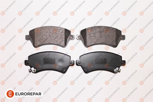 Колодки гальмівні дискові (комплект 4 шт) TOYOTA COROLLA ЛІФТБЕК (_E12_) 1.6 2000.08-2008.12 EUROREPAR (1617263380) Eurorepar фото 2