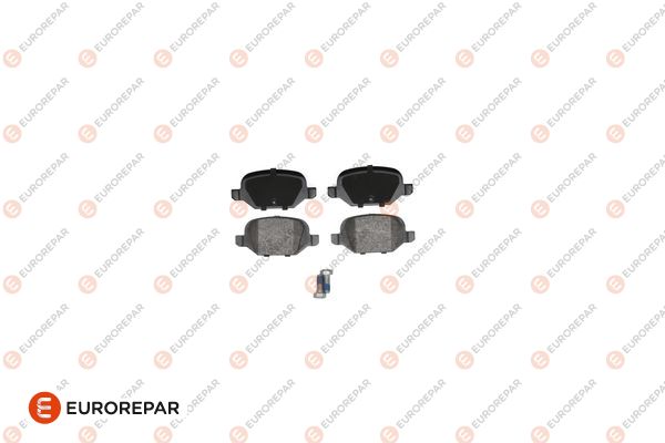 Колодки гальмівні дискові (комплект 4 шт) FIAT 500 (312_) 1.4 2007.07- EUROREPAR (1623062180) Eurorepar фото 2