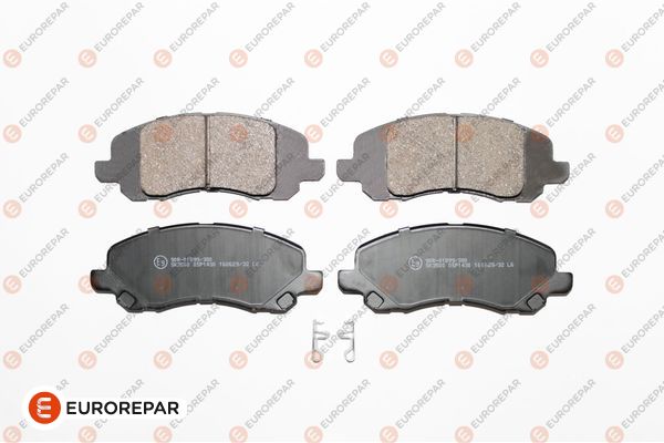 Колодки гальмівні дискові (комплект 4 шт) JEEP COMPASS (MK49) 2.4 2006.08- EUROREPAR (1639378880) Eurorepar фото 2